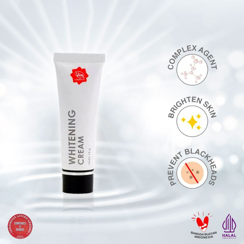 Viva Whitening Cream 15g Untuk Flek Hitam