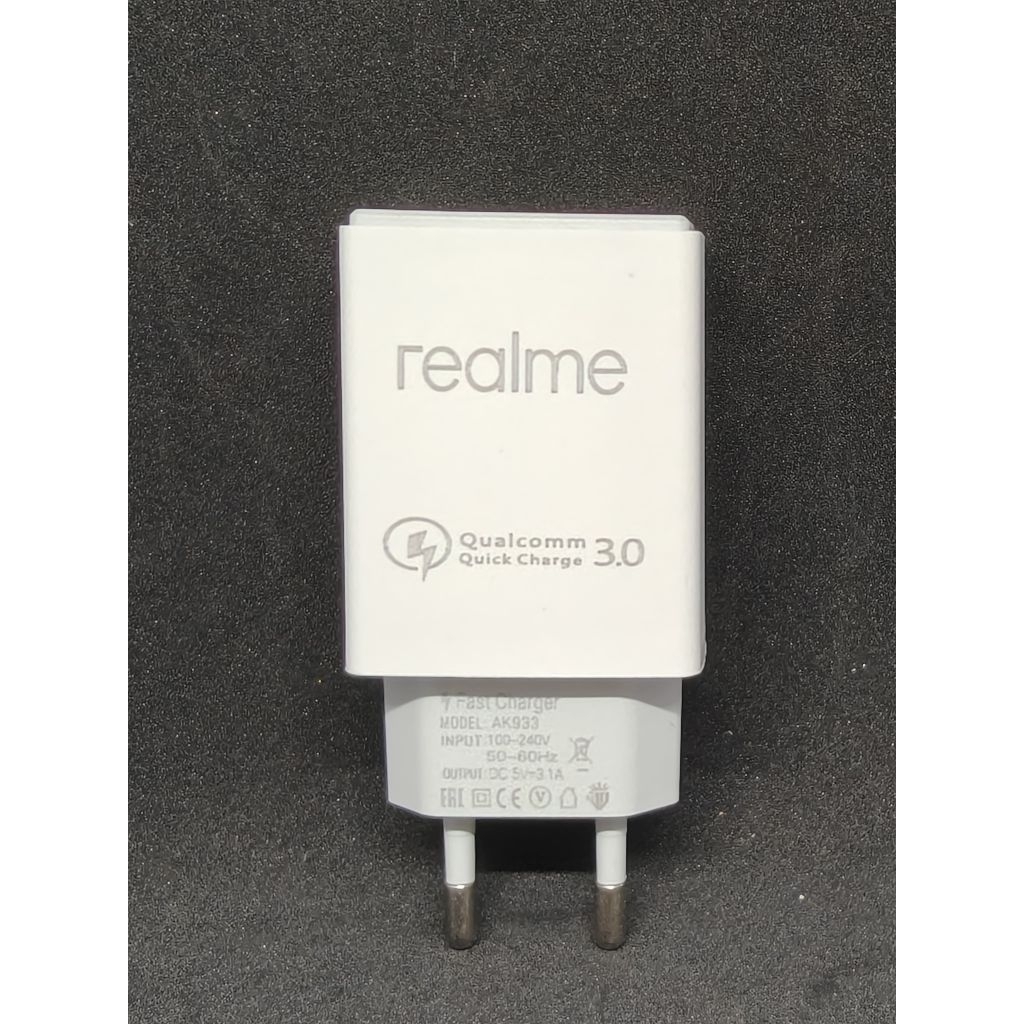 Adapter Charger Kepala / Batok Charger AK933 QC 3.0 REALME 10W max