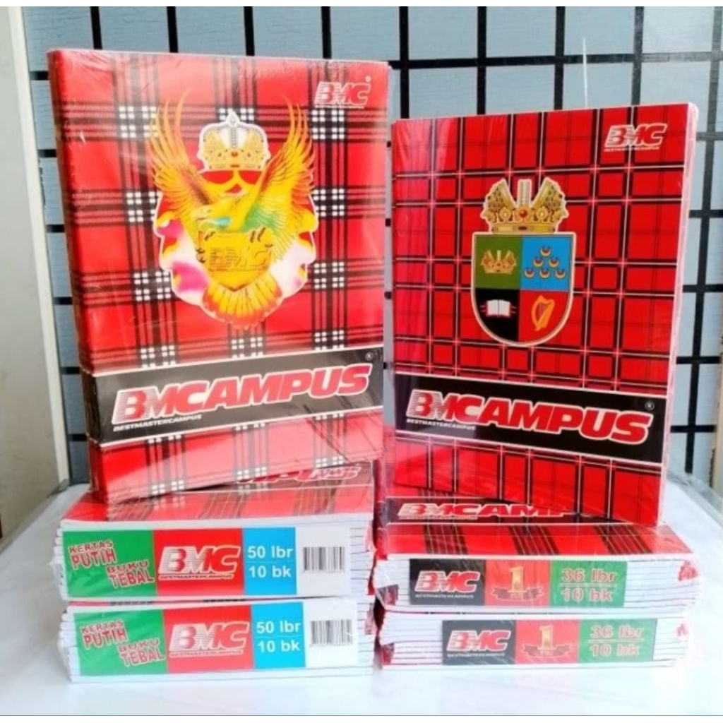 

Buku Tulis Besar Campus BMC Big Bos 1pak isi 10pc
