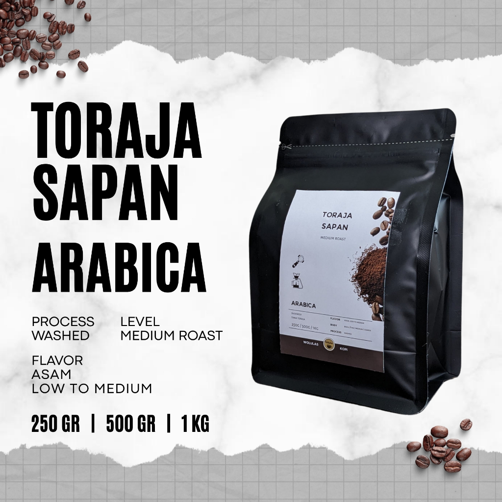 

WOLULAS Kopi Arabica Toraja Sapan