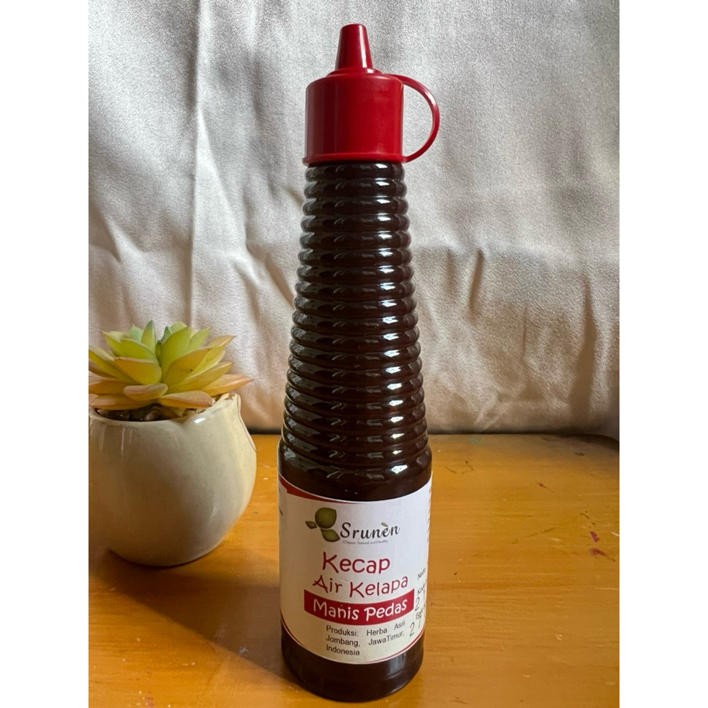 

Kecap Air Kelapa Manis Pedas Alami Natural Organik 140ml