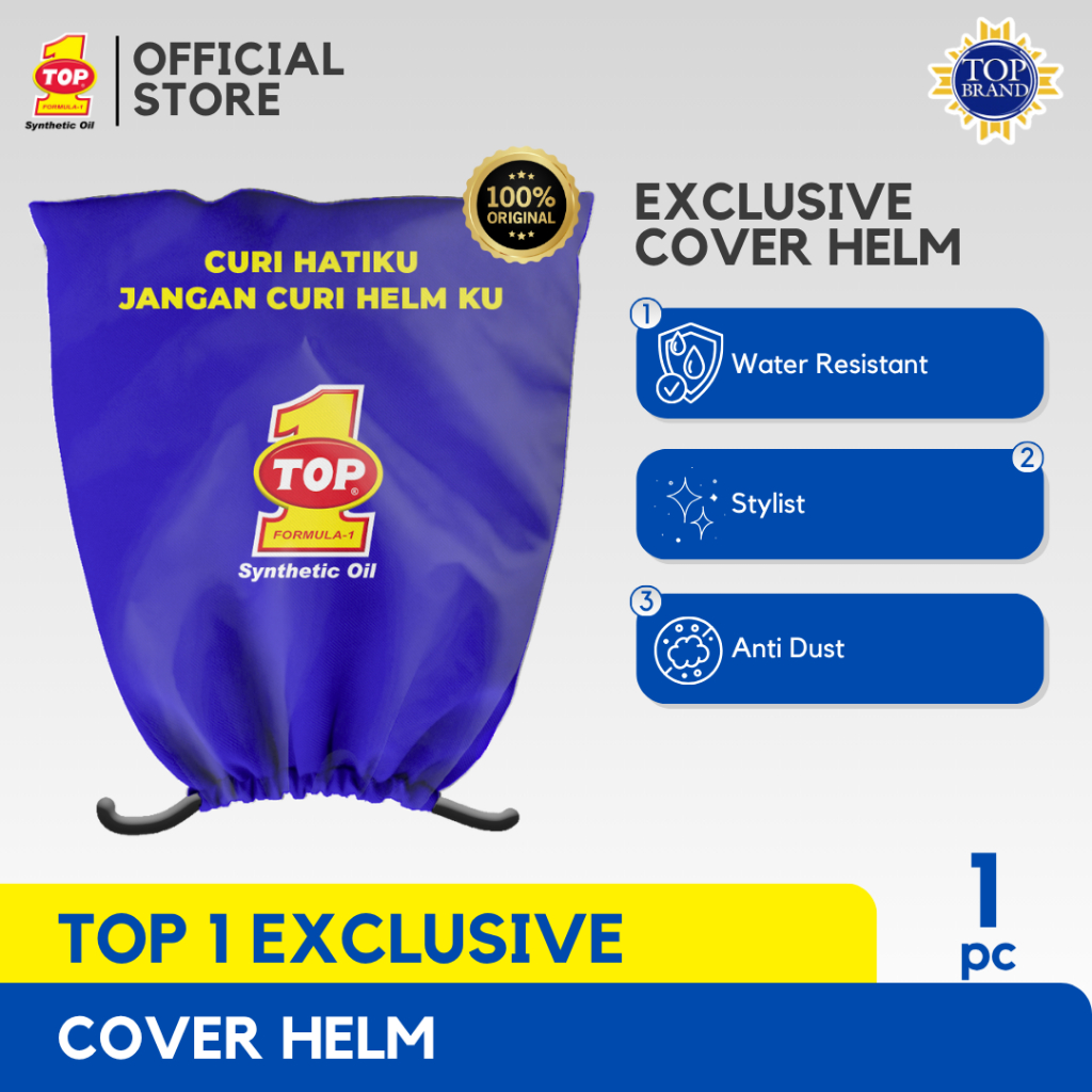 COVER HELM TOP 1 - MERCHANDISE EXCLUSIVE