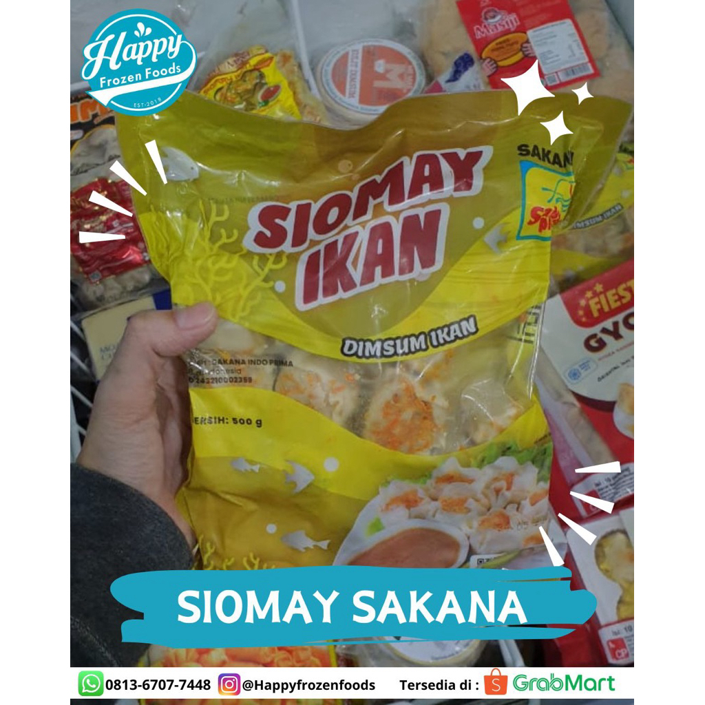 

SAKANA SIOMAY IKAN |DIMSUM IKAN |HAPPY FROZEN FOODS PALEMBANG