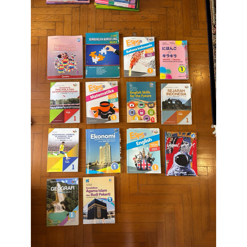 [ SECOND/BEKAS ] buku pelajaran sma kelas 10/X ERLANGGA QUADRA ESIS GRAFINDO