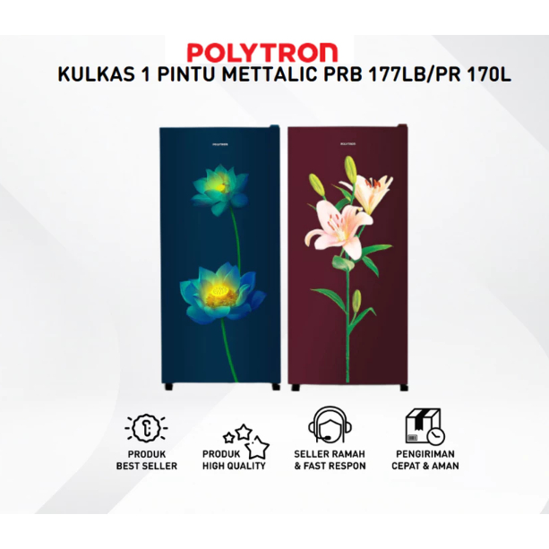 POLYTRON KULKAS 1 PINTU PRB 177