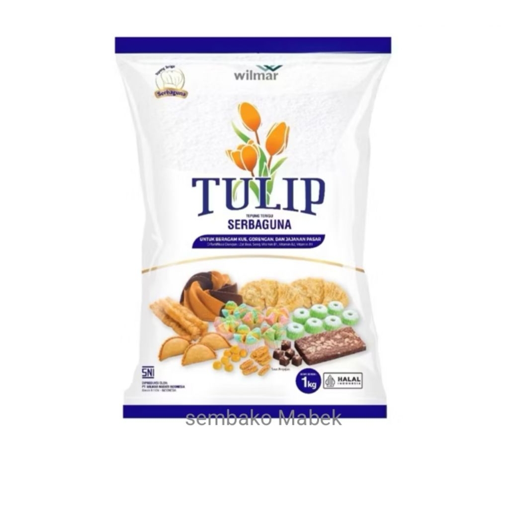 

Tepung terigu tulip 1kg