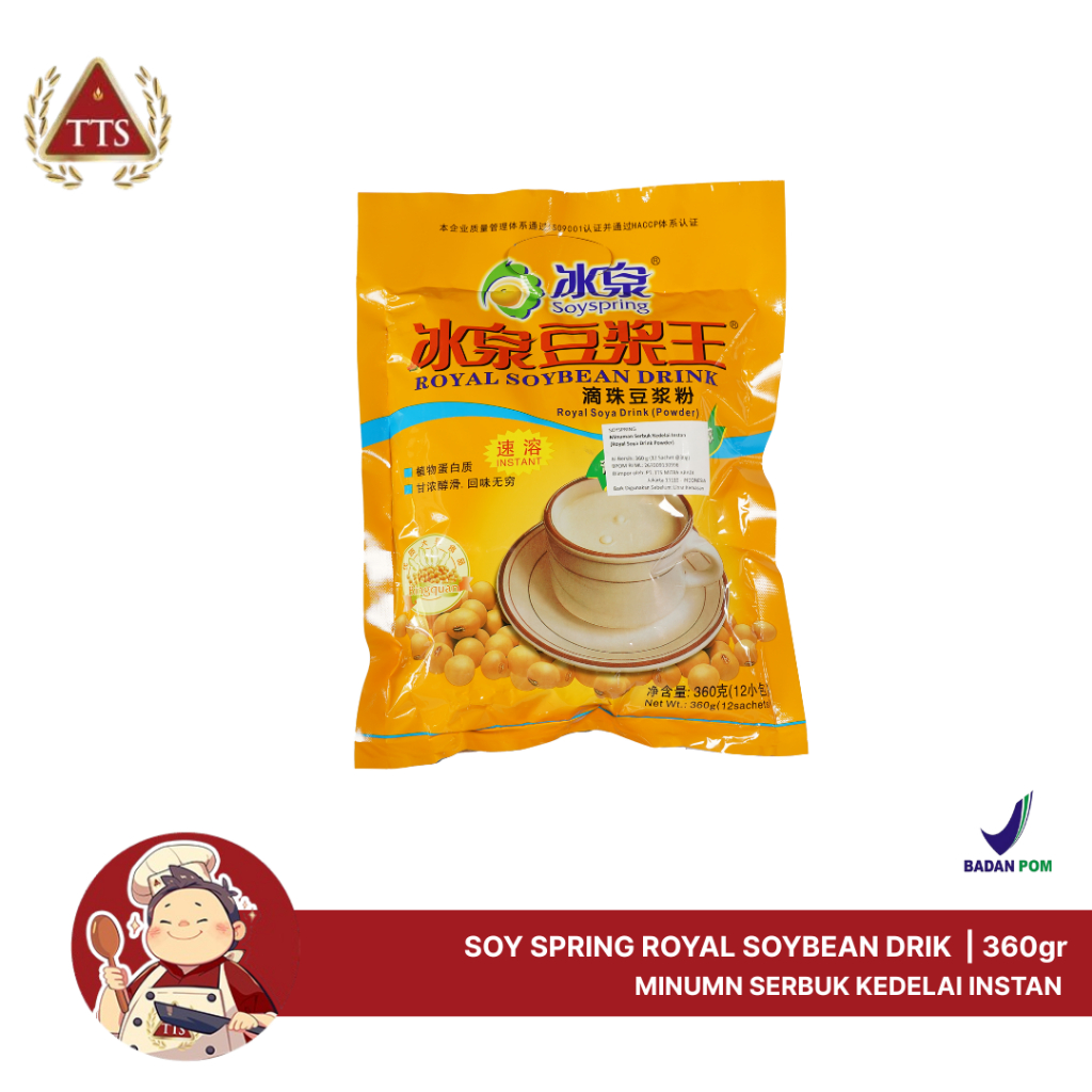 

Soyspring Royal Soybean Drink Powder 360 Gr