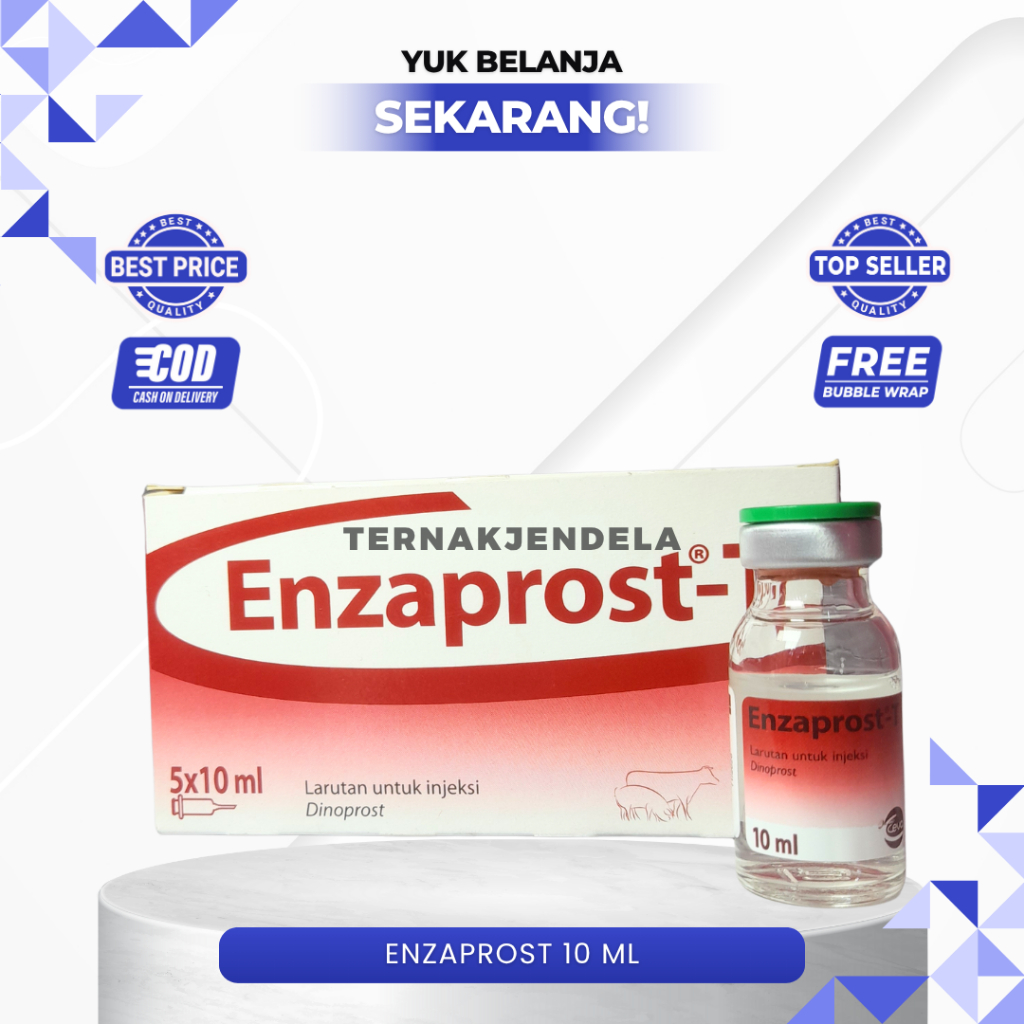 ENZAPROST 10 ML - Hormon Pgf2a Untuk Ternak - Sinkronisasi Pengobatan