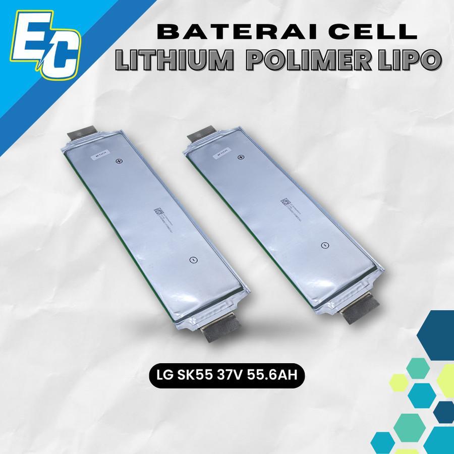 Baterai Cell Lithium Lipo SK55 3,7V 55,6Ah NEW
