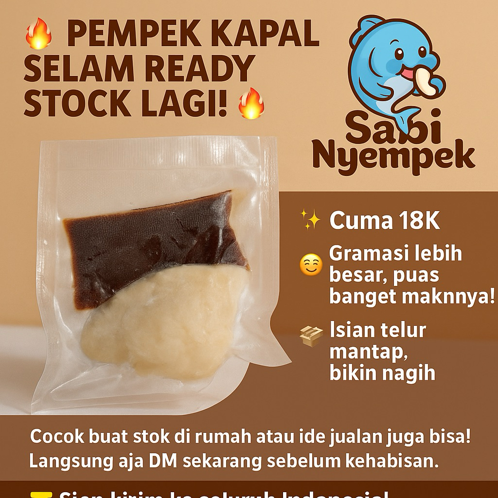 

pempek kapal selam