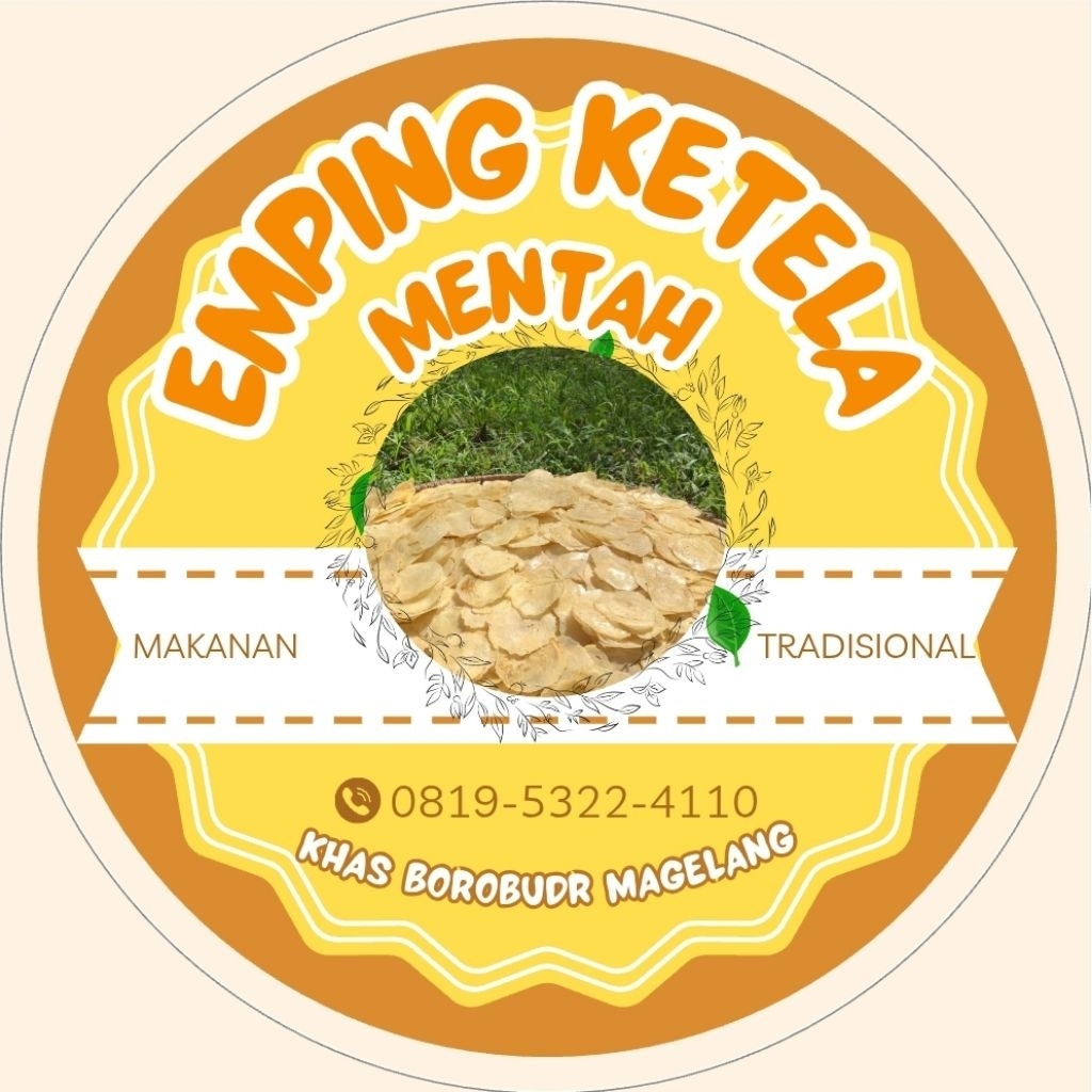 

EMPING KETELA MENTAH KHAS BOROBUDUR -500 Gram