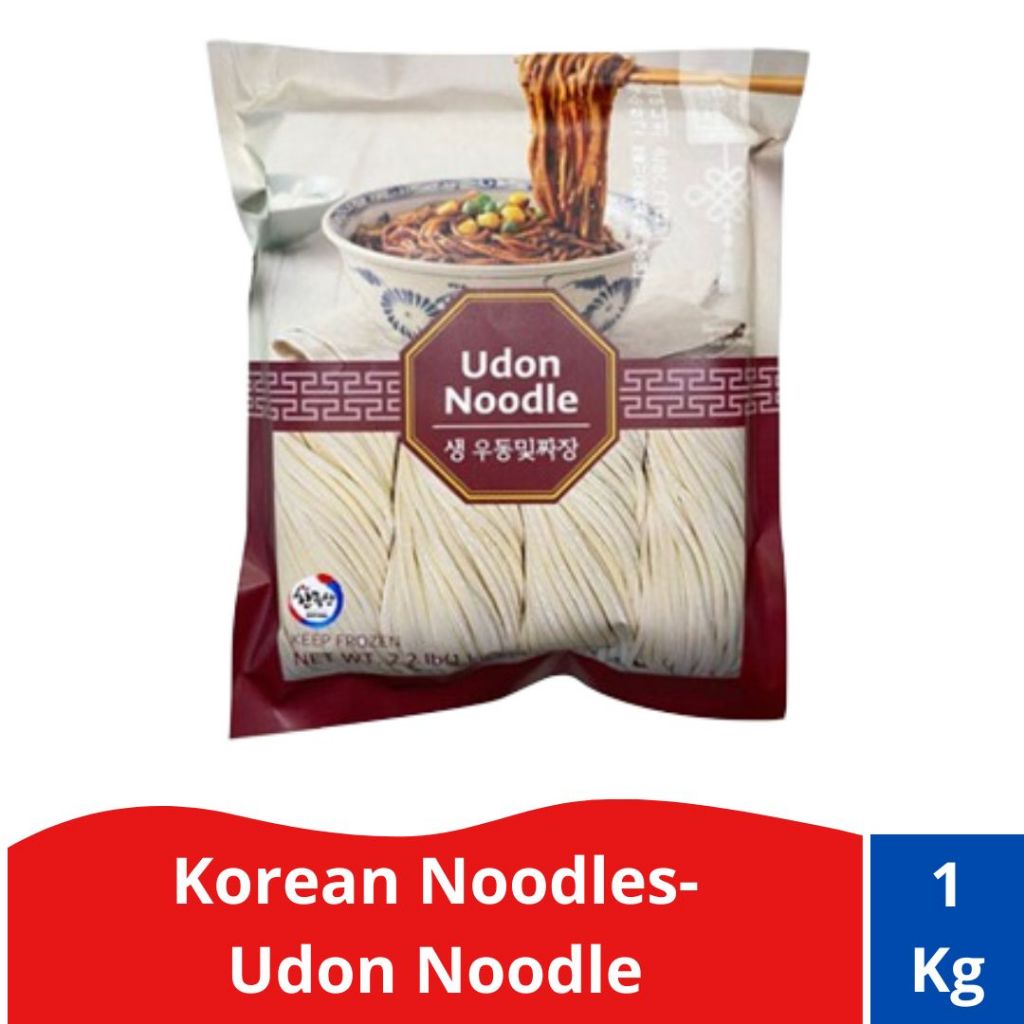

Korean noodles-Noodle Tree- Udon Noodle- Mie Udon Frozen 1 kg