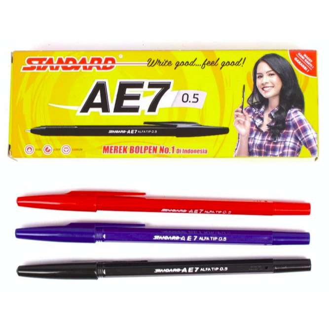 

BOLPEN PULPEN STANDART AE-7 I Pena I Pulpen