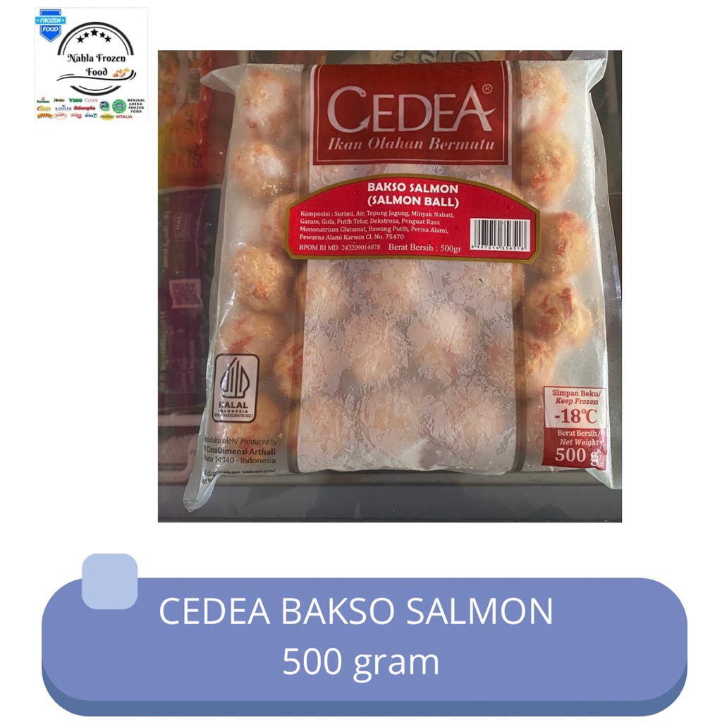

Cedea Bakso Salmon 500 gram