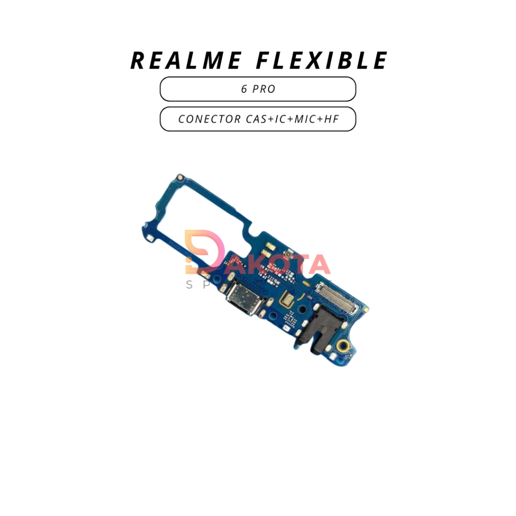 FLEXIBLE REALME 6 PRO CON CAS + IC + MIC + HF ORI