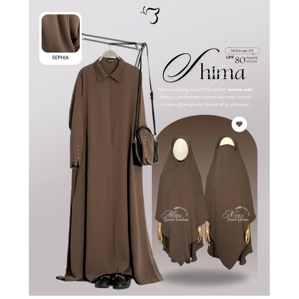 BONAVISTA Abaya SHIMA Mina Anti UV