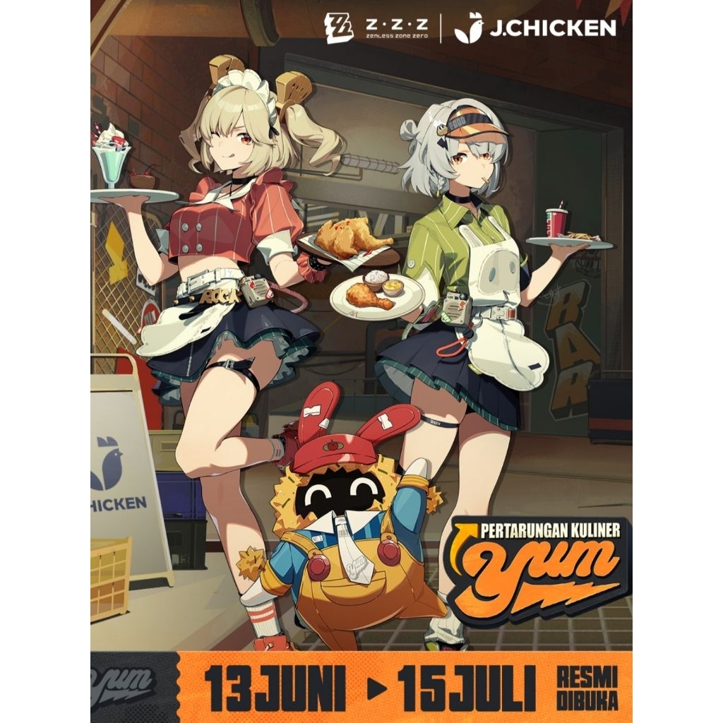 Jastip Zenless Zone Zero X Jchicken Indonesia