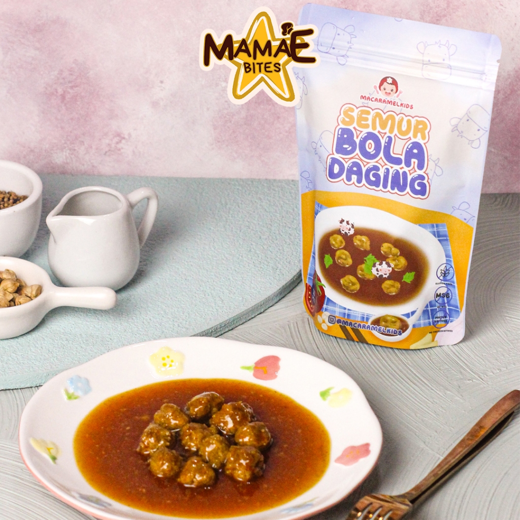 

Macaramel Kids - Semur Bola Daging | Frozen MPASI NDF Homemade & Bekal Anak Sehat