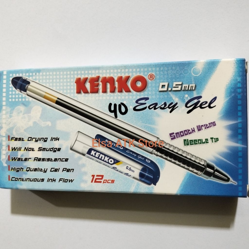 

Kenko Pulpen Gel 0.5mm Biru