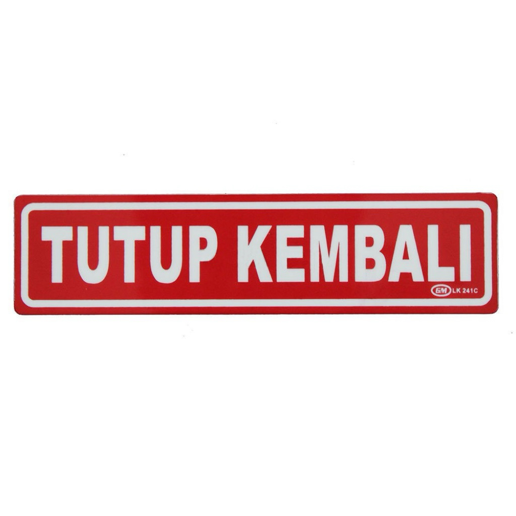 

LABEL GM TUTUP KEMBALI KECIL LK-241 WARNA