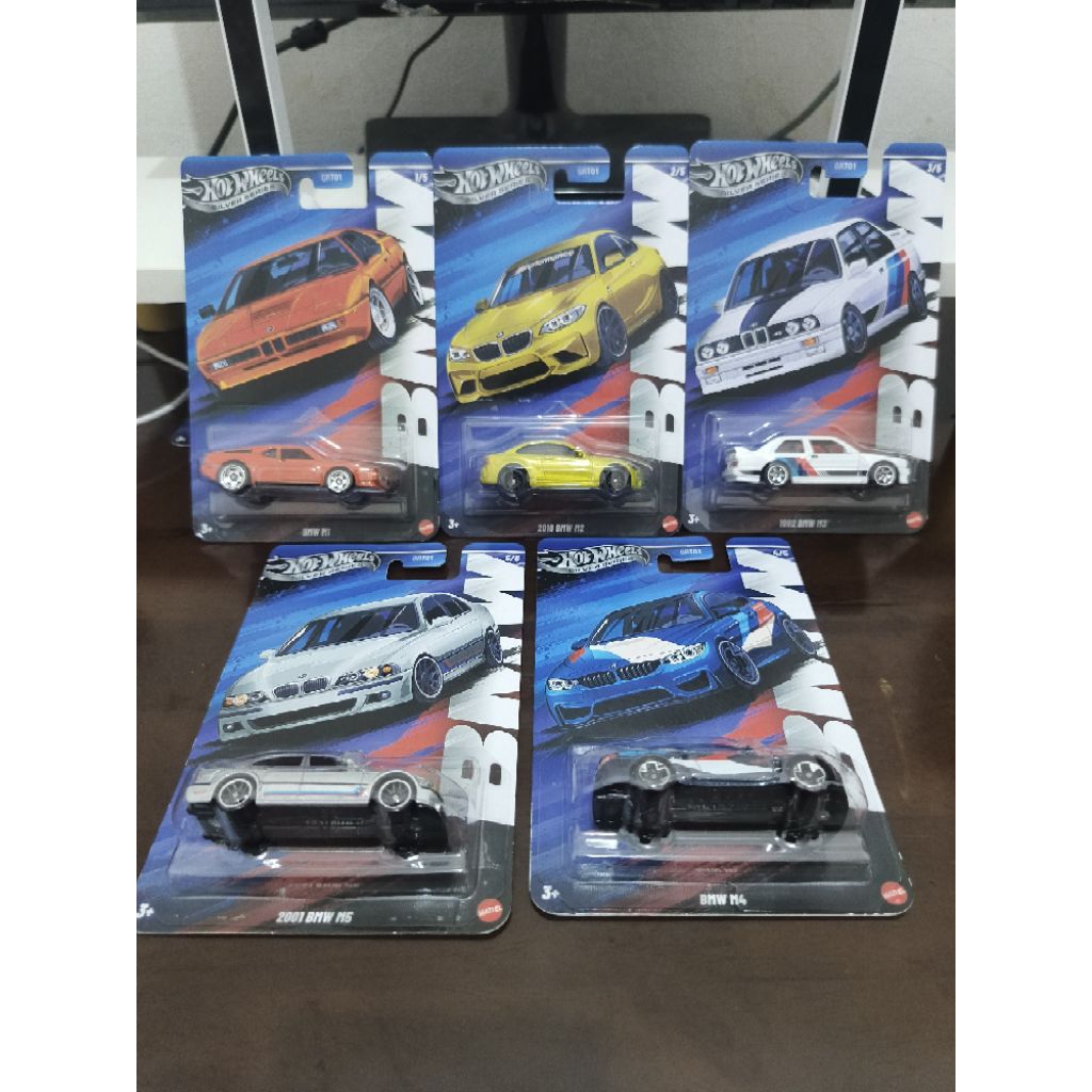 hotwheels BMW silver series