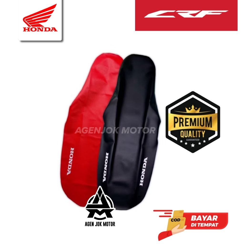 Sarung Kulit Jok HONDA CRF 150 L sarung jok motor standart original