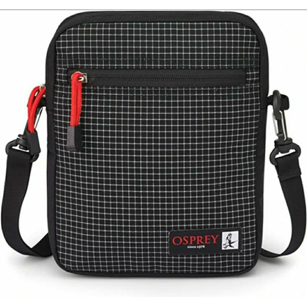 TAS SELEMPANG WAIST BAG OSPREY HIRITAGE MUSSETTE 2 NANOFLY BLACK WHITE ORIGINAL