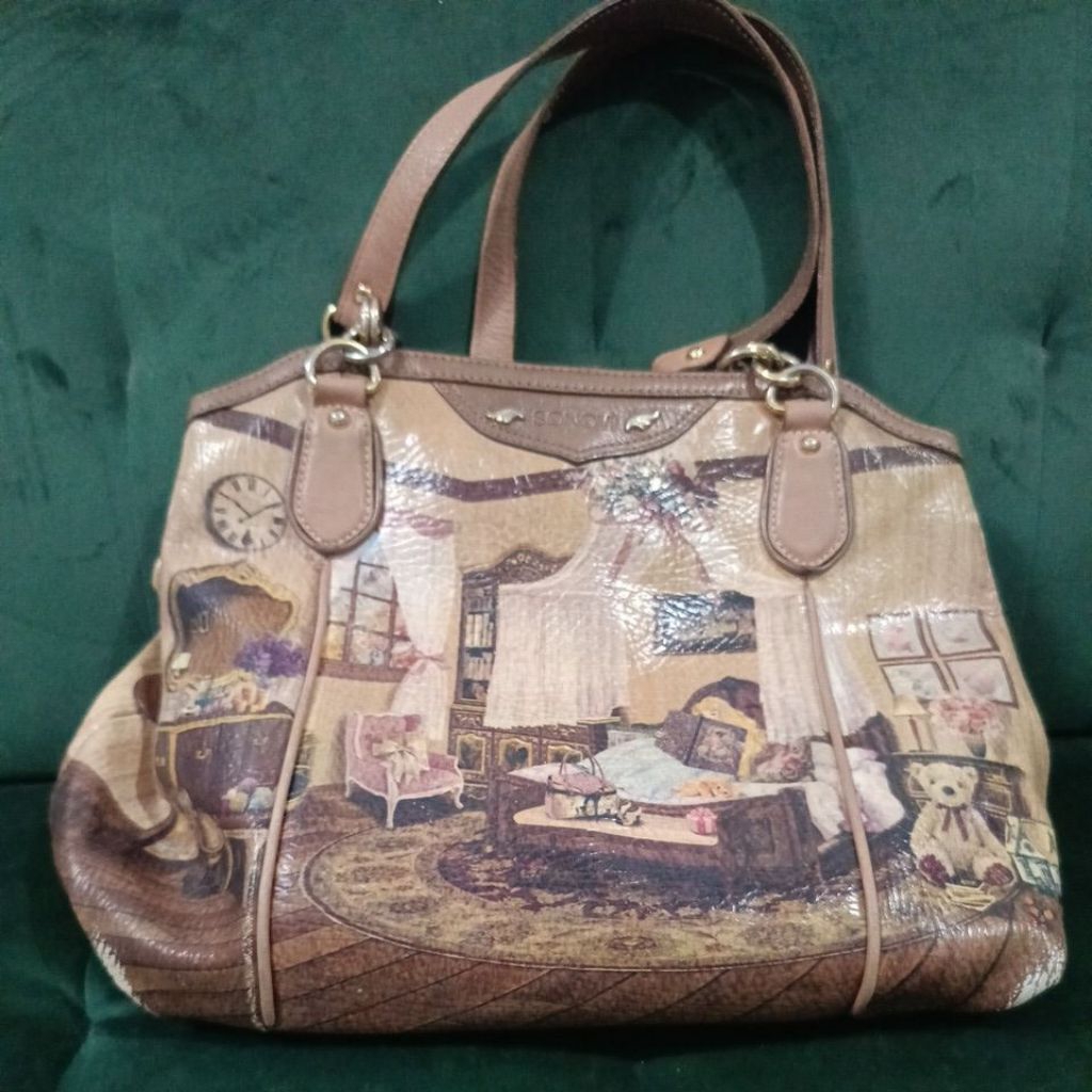 Tas wanita Sonovi Original 3 Ruang Kulit Asli