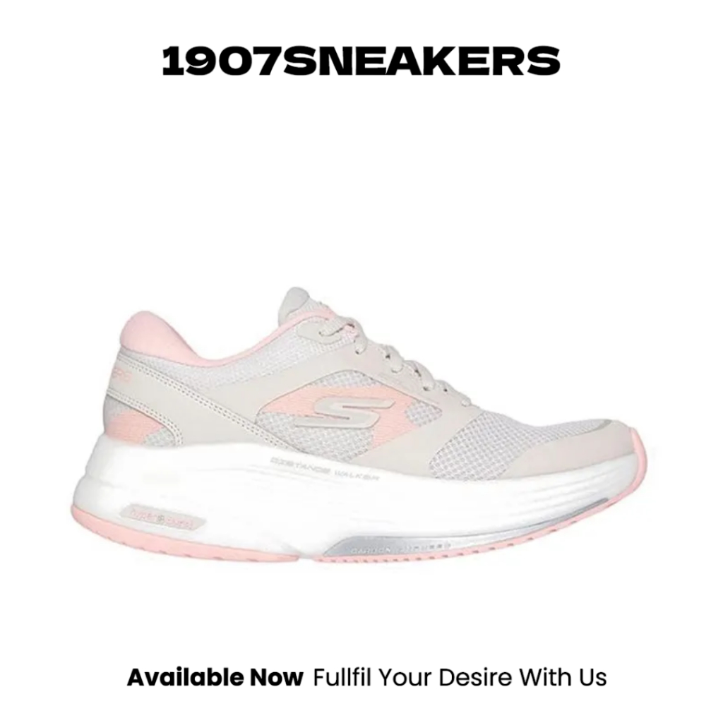 Sepatu Sneakers Wanita Skechers Go Walk Distance Walker - Natural SKE125133NTL