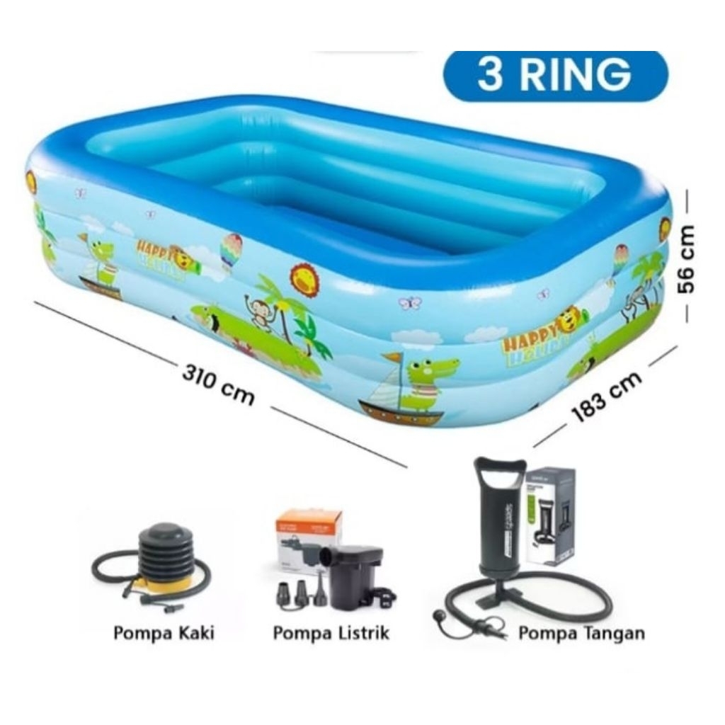 Kolam Renang Anak Free Pompa Listrik