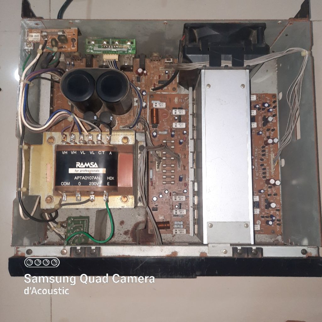 Power Amplifier Ramsa WP1400 bekas original