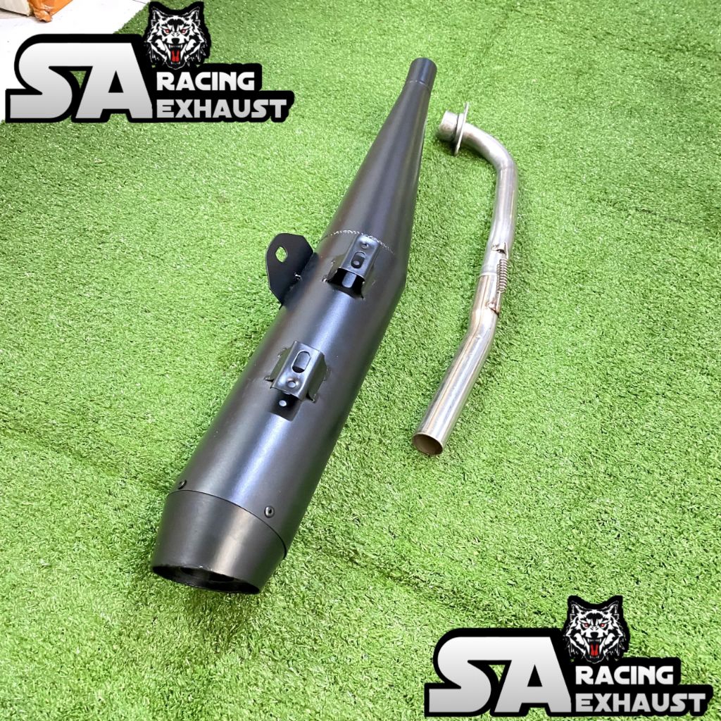 Knalpot Tsukigi Standar Racing Pnp Supra Lama, Supra 125, Revo , Grand, Dll