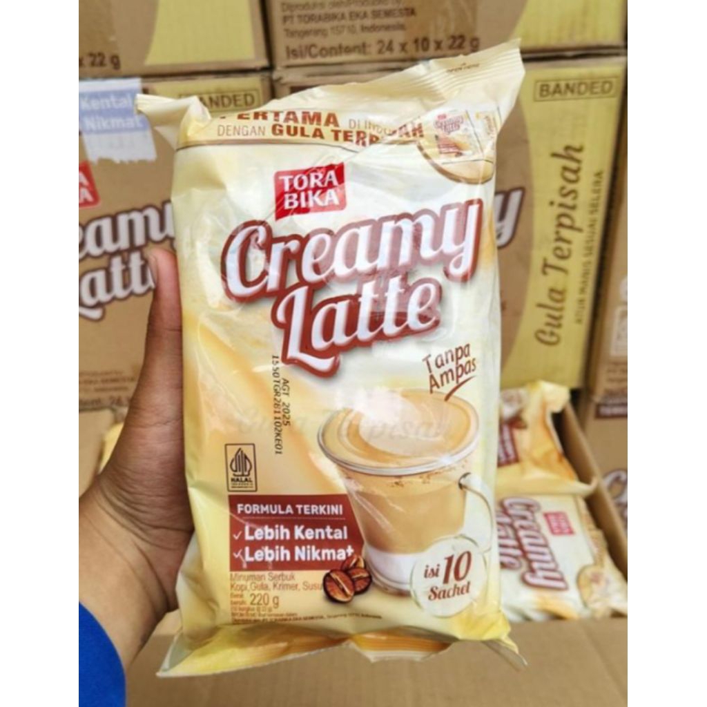 

creamy latte isi 10 16.500