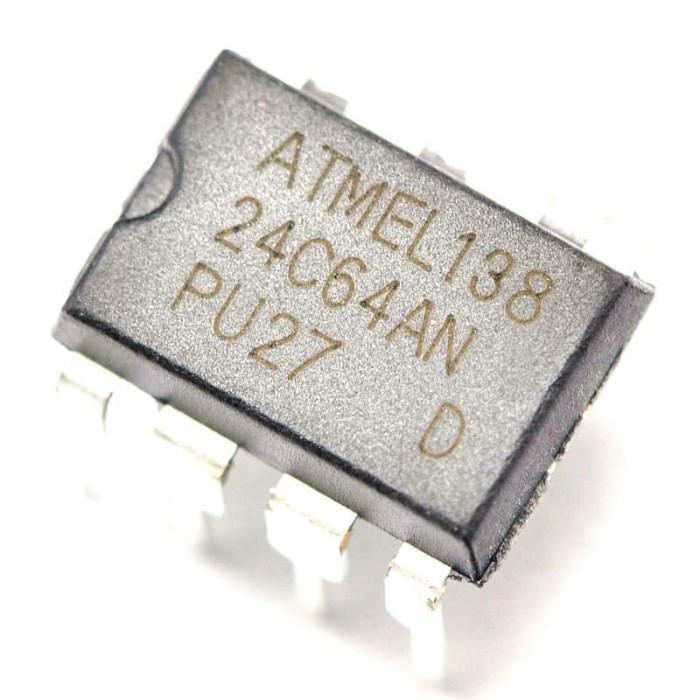 EEPROM Atmel DIP AT24C64 24C64 AT24C64AN AT 24C64DIP-8 8Kbyte