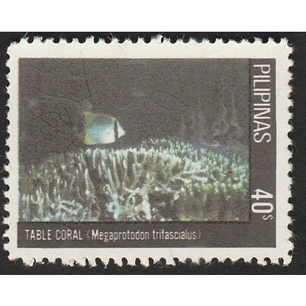 

A 10733 SATU BUAH PRANGKO PILIPINAS NOMINAL 40s TEMA TABLE CORAL DENGAN KONDISI BELUM ADA CAP