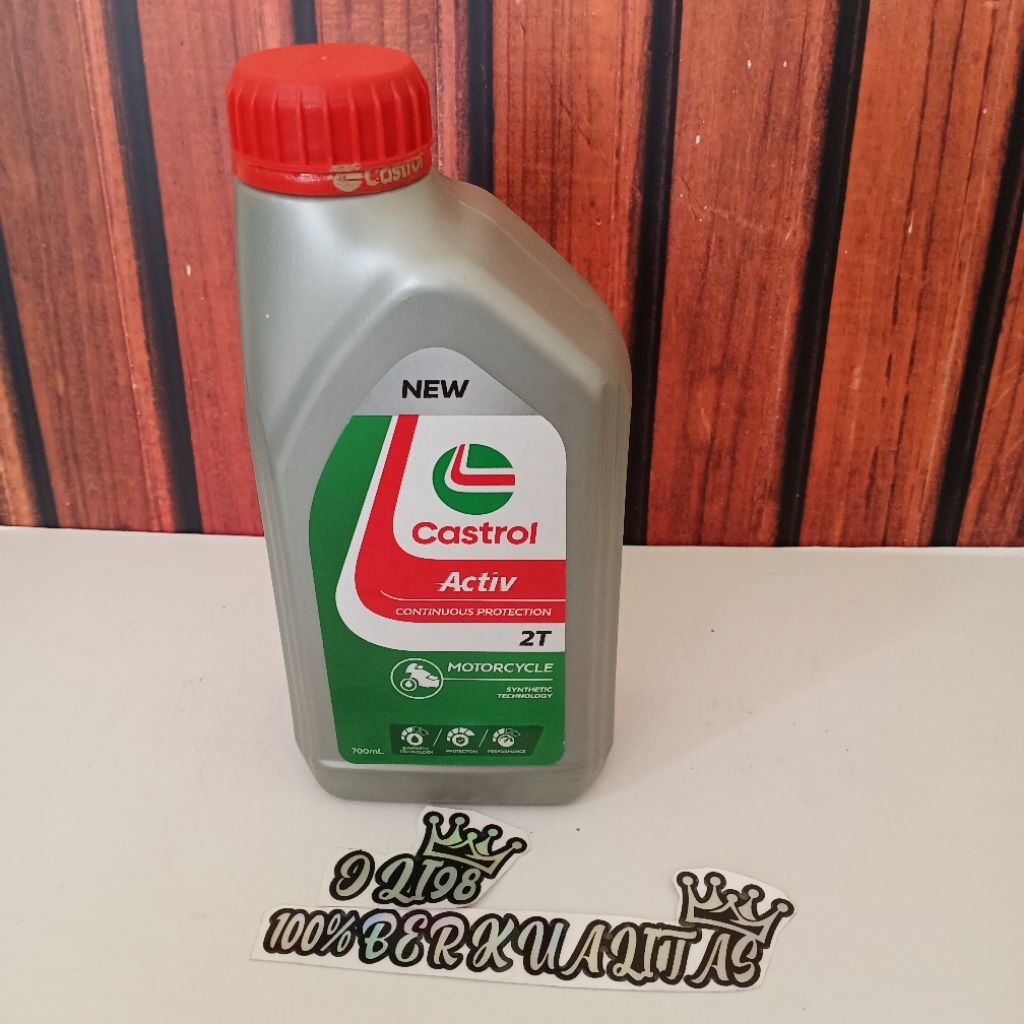 OLI CASTROL 2T ACTIV 700ML PELUMAS MESIN OLI SAMPING UNTUK MOTOR RX KING FIZ R