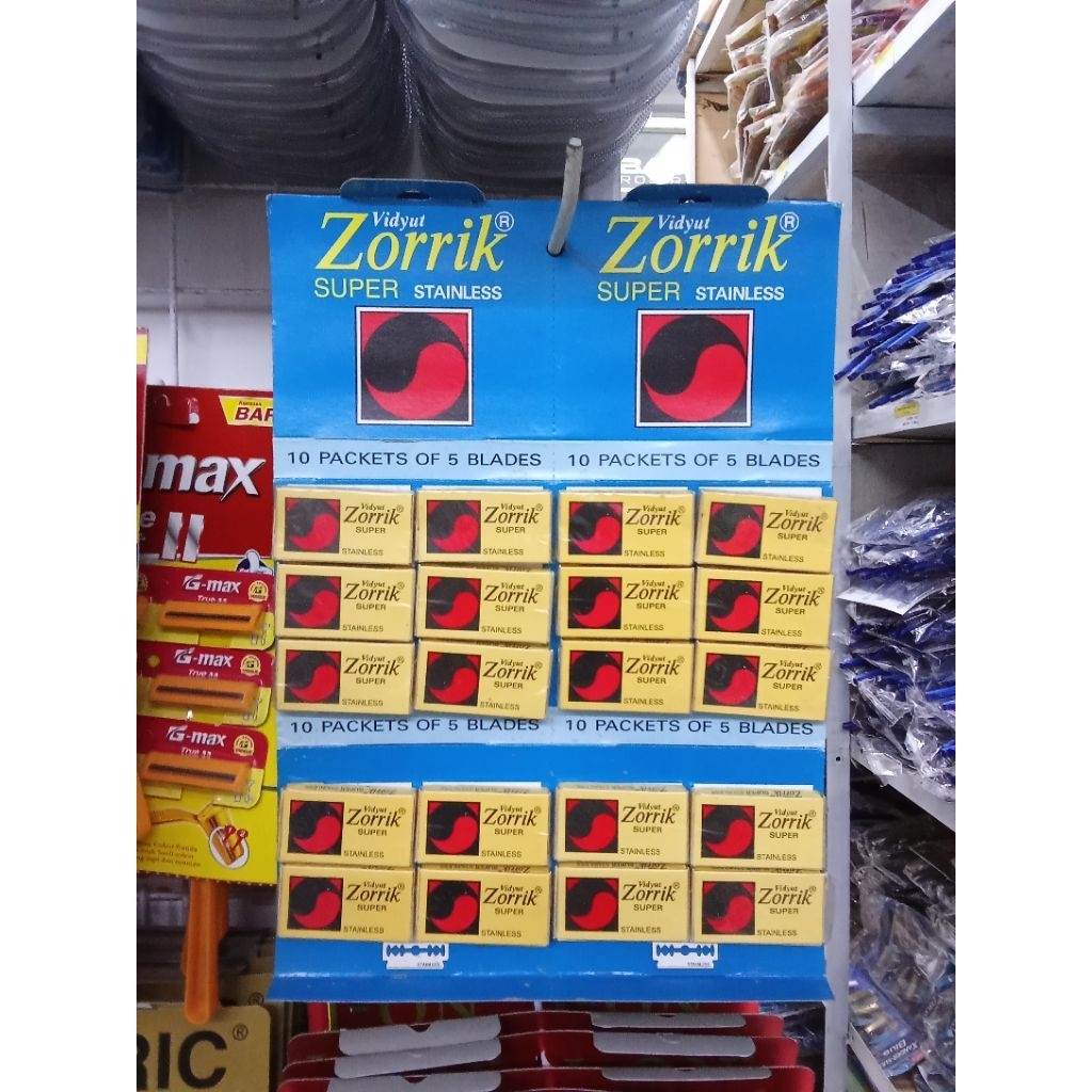 Silet Zorrik Super Stainless | Silet Cukur | Silet Murah