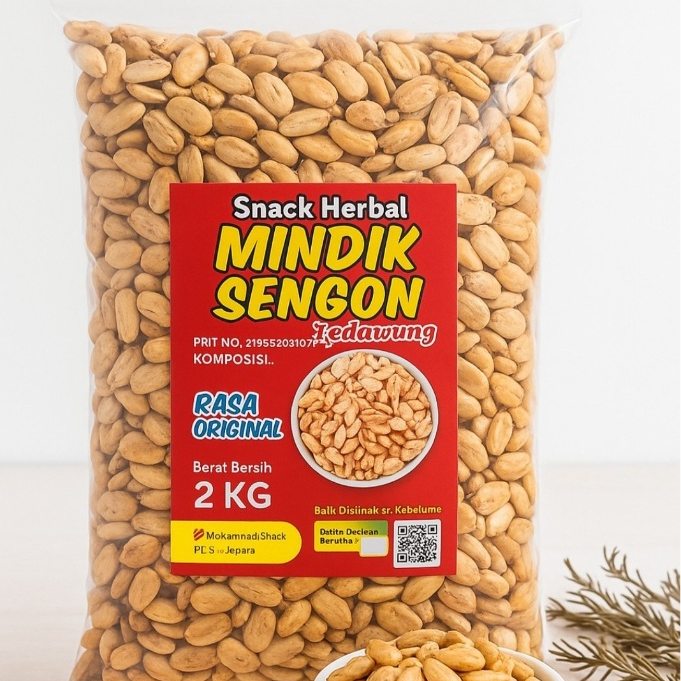 

250gram BIJI KEDAWUNG mindik sengon utuh siap makan