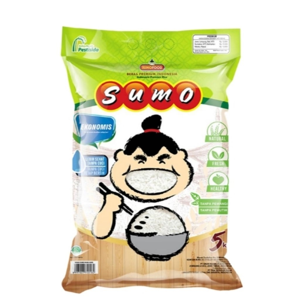 

Beras Sumo Hijau Kemasan 5 Kg