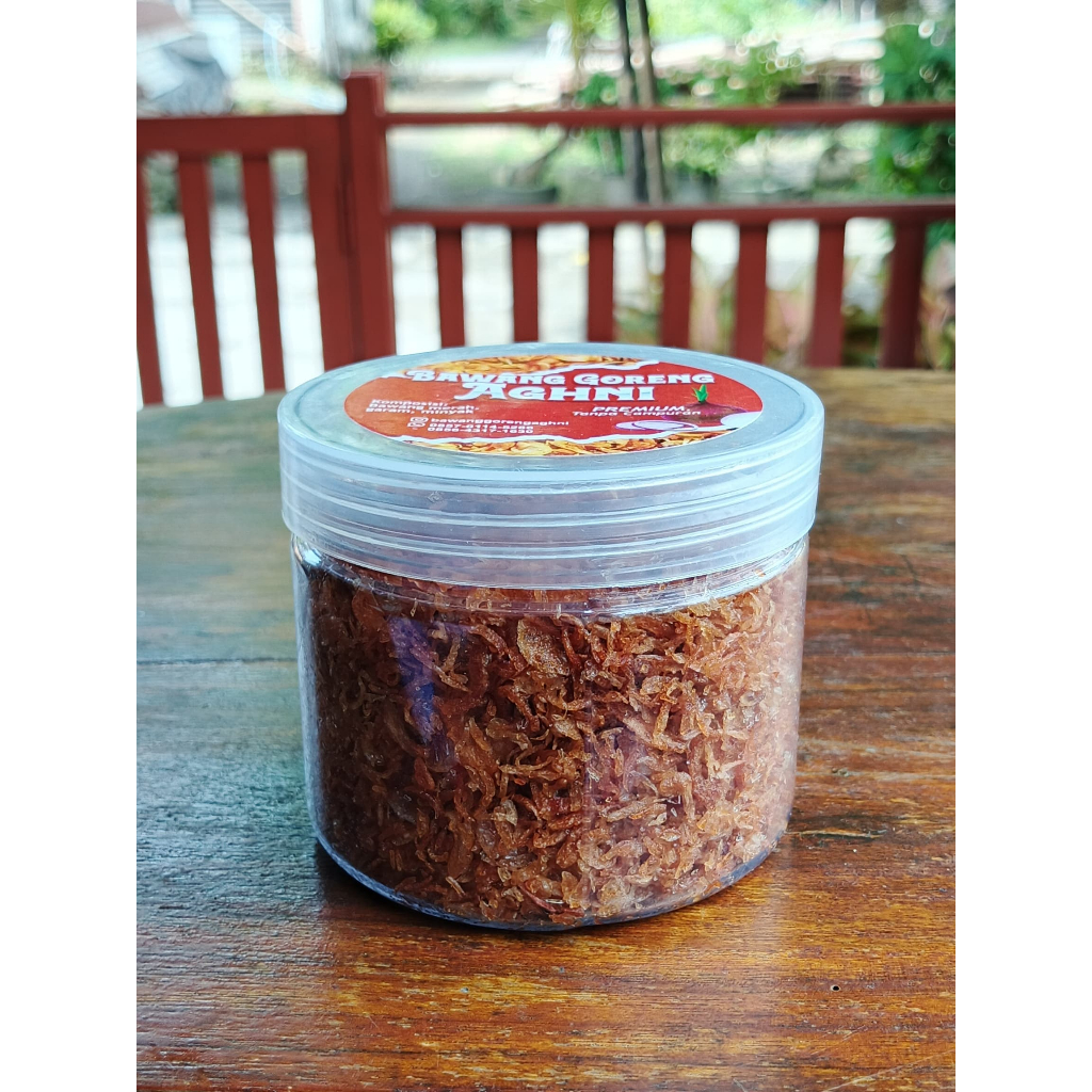 

Bawang Goreng Premium Tanpa Tepung Tanpa Campuran Jaminan 100% Kemasan 100gram