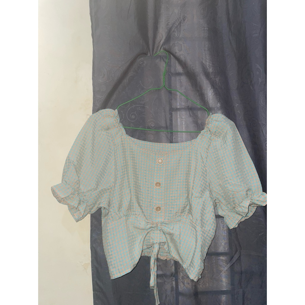 Baju Wanita Crop Top/Sabrina