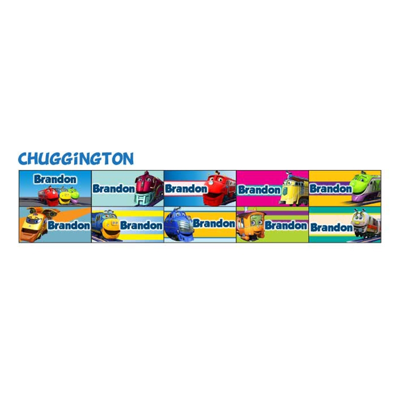 

sticker label nama waterproof persegi chuggington