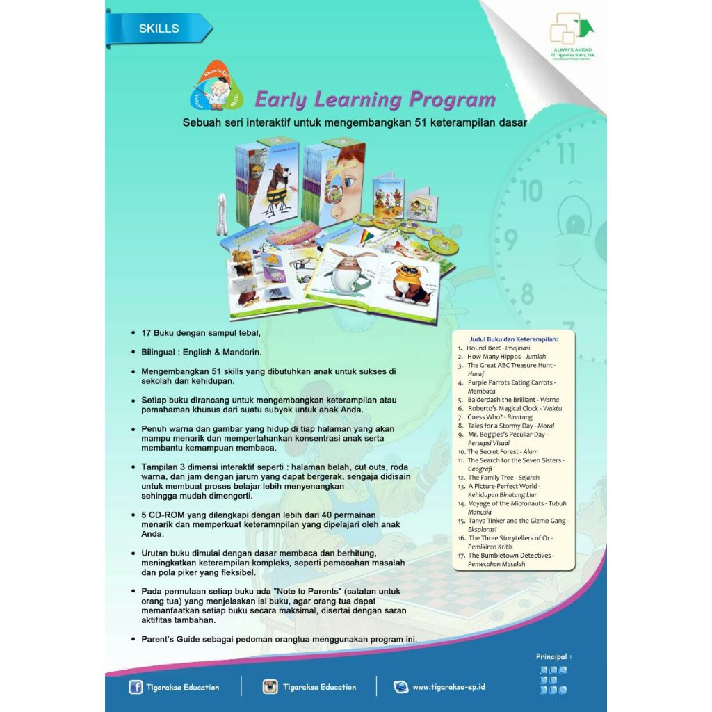 Early Learning Program (ELP) - Buku CPD Berbahasa Inggris (Book only)