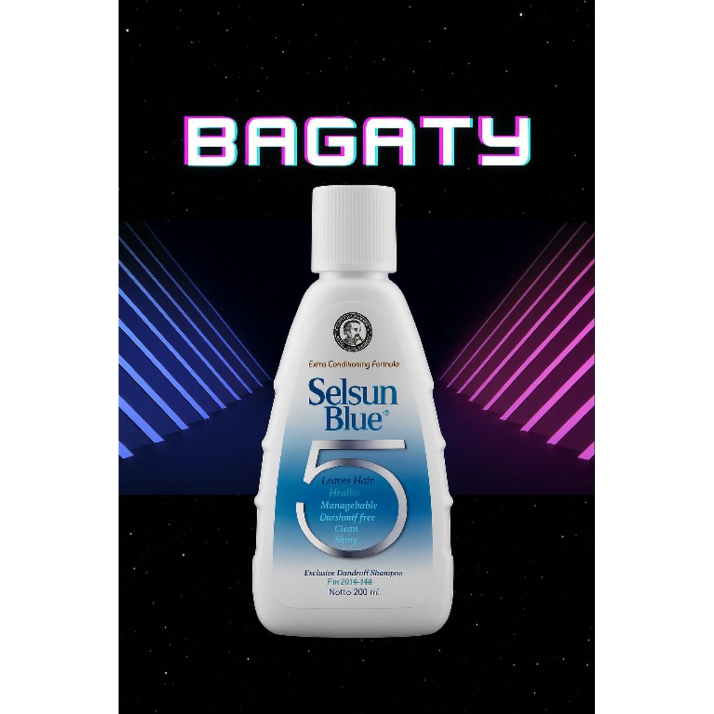 Selsun Blue 5 200 ml Sampo anti ketombe
