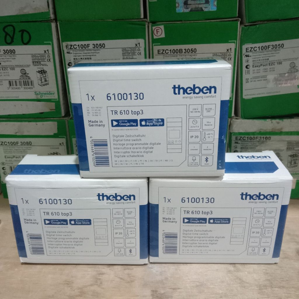 Timer Digital Theben TR 610 top3 TR610 top 3 Original