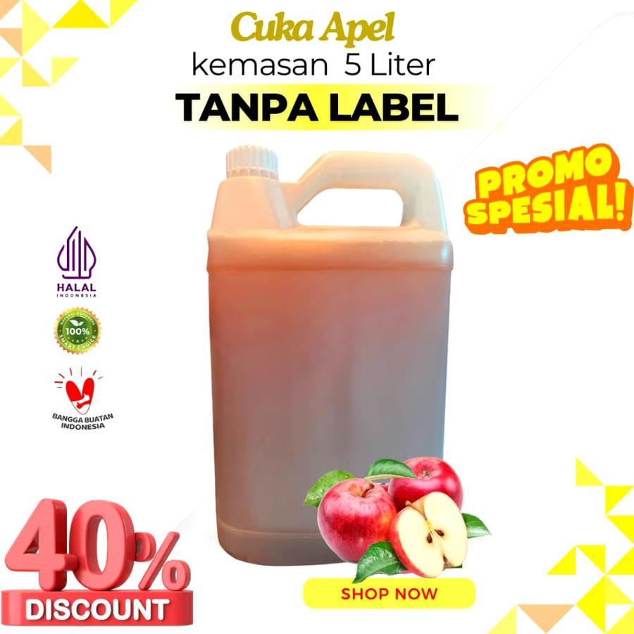 

Maagnolia Cuka Apel Curah Kemasan 5 Liter Tanpa Label Organik Premium
