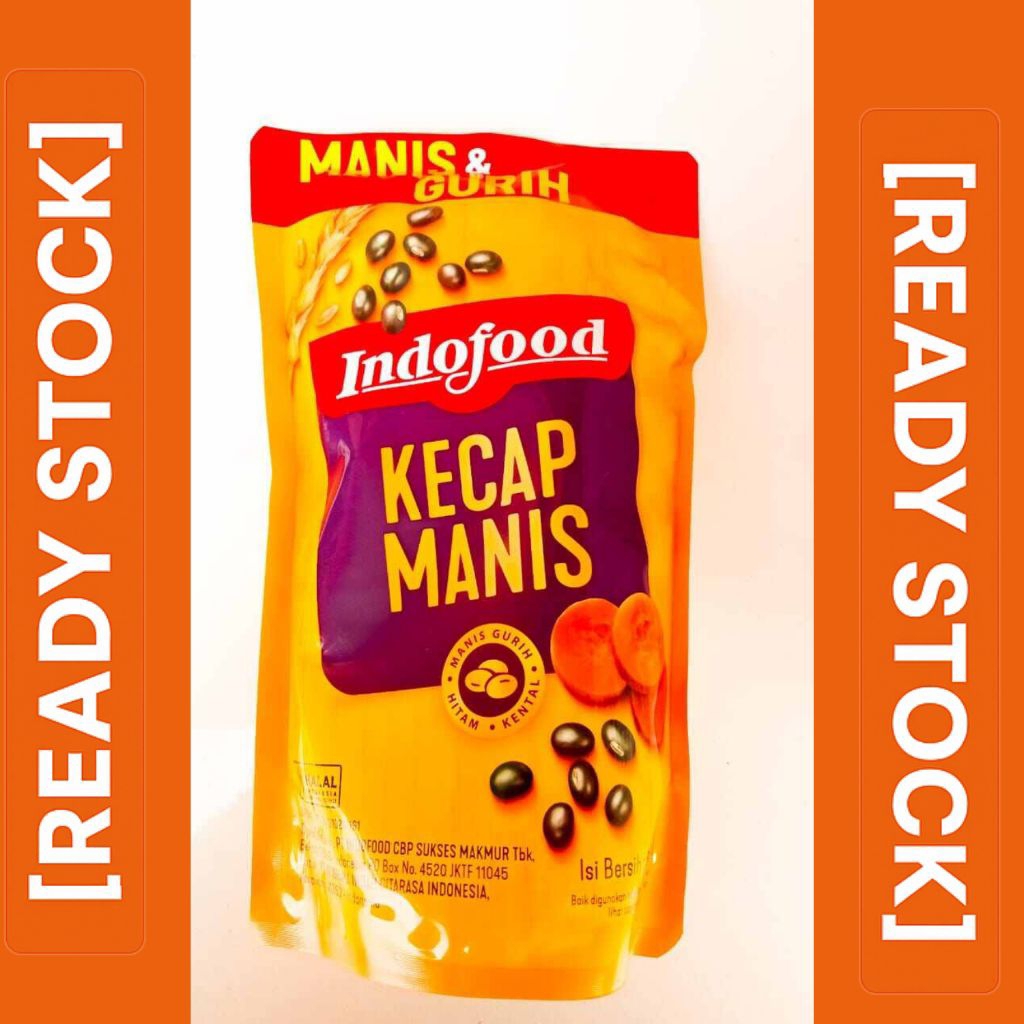 

Kecap Manis Indofood 520ml | Kental, Gurih, dan Manis Pas | Rasa Lezat Masakan Keluarga
