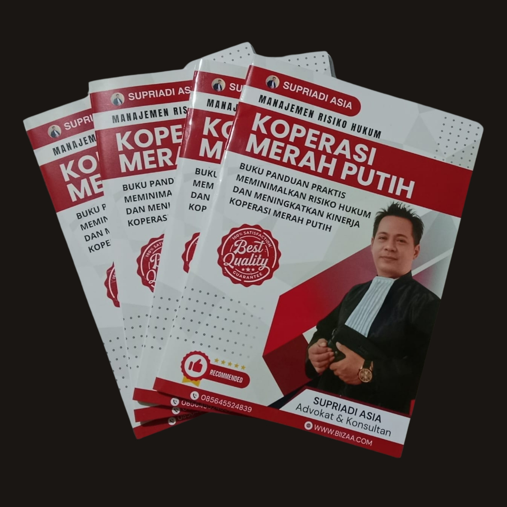 Buku Manajemen Risiko Hukum Koperasi Merah Putih