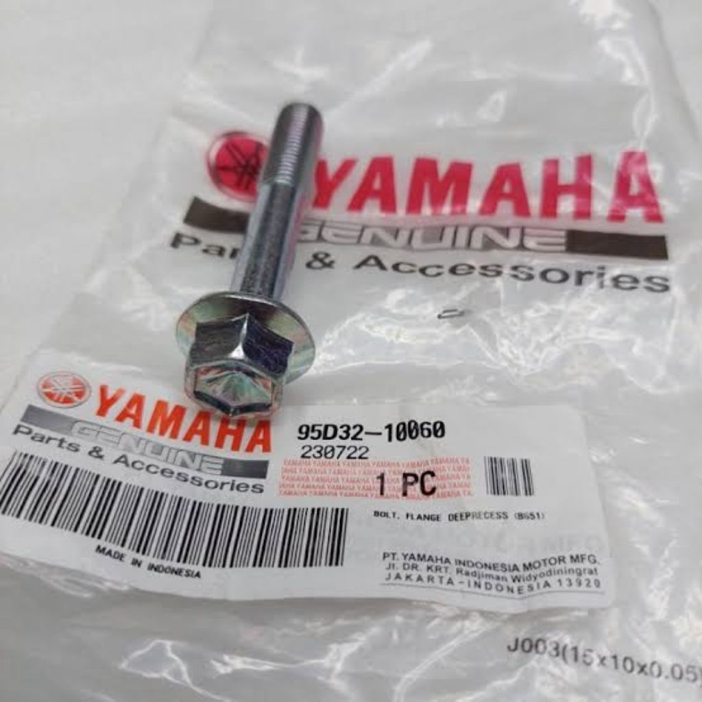 BAUT LENGAN AYUN KNALPOT TENGAH NMAX AEROX 155 LEXI 125 ORIGINAL YAMAHA 95D32-10060