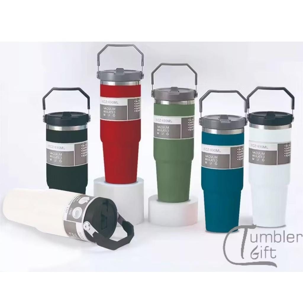 Tumbler Stainless Clasic 900ml / Tumbler Sedotan 900ml/ Tumbler Viral